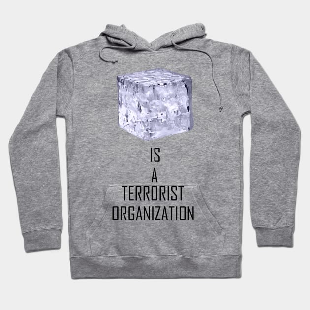 ICE Is A Terrorist Organization Hoodie by TheManyFaced